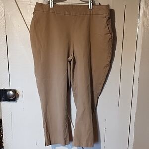 Isaac Mizrahi Beige Trousers VGC Size 16.